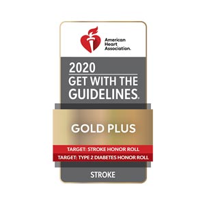 Heart and Vascular Care American Heart Association Get with the Guidelines Gold Plus